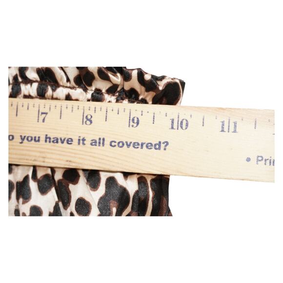 Rare Editions Leopard Print Ruffle Dress - Picture 5 of 5